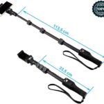 YunTeng - YT-1288 - Perche à Selfie avec Télécommande Bluetooth pour Smartphone