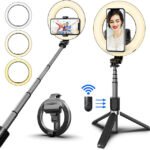 Perche à selfie + tripiéd intégré + télécommande bluetooth L07
