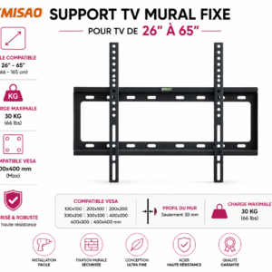 Support Mural SH45F 26" à 65" | Offres STANDARD et VIP