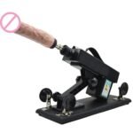 Gode Automatique Va-et-Vient Fucking-Machine-Noir - Godemiché, Godemichet Femme et Homme, Dildo Size 37*15*18cm | Offres STANDARD et VIP
