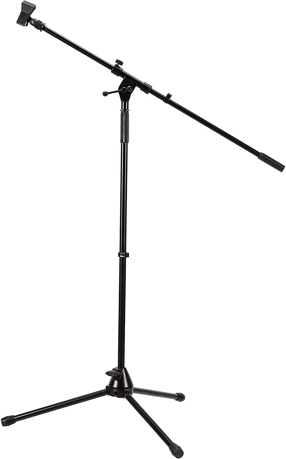 Support de microphone à perche trépied Dioche, support de microphone  multifonctionnel réglable en métal noir pour la performance, support de  microphone à trépied avec perche télescopique 