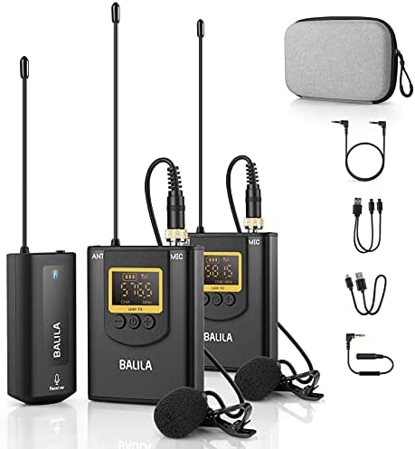 TKL UP-1 Microphone Lavalier sans fil UHF micro cravate caméra  enregistrement vocal entretien micro pour téléphone portable et appareils  photo reflex, ✓ Meilleur prix au Maroc et ailleurs