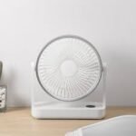 Rechargeable multifunctional desktop fan