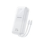 POWERBANK AWEI P107K 20.000mah 22,5w white | Offres STANDARD et VIP