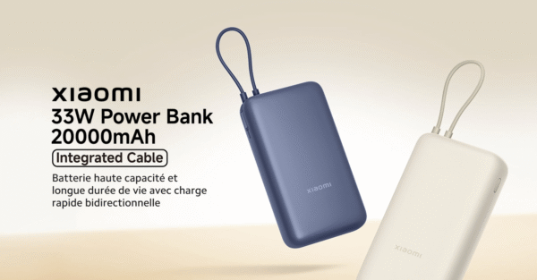 Powerbank Xiaomi 33w 20000mah Avec Cable Intégré | Offres STANDARD et VIP – Image 9