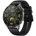 HUAWEI WATCH GT4 SILICONE NOIR 46mm | Offres STANDARD et VIP