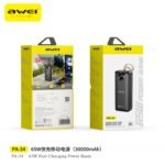 Powerbank AWEI 30.000mah-65watts