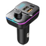 Transmetteur Bluetooth FM voiture avec chargeur USB & USB-C