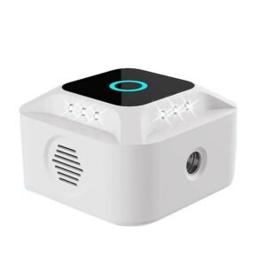 Appareil ultrasonique anti-souris avec lumière LED - Répulsif ultrasonique contre les rongeurs (souris, rats, araignées, cafards, mites)