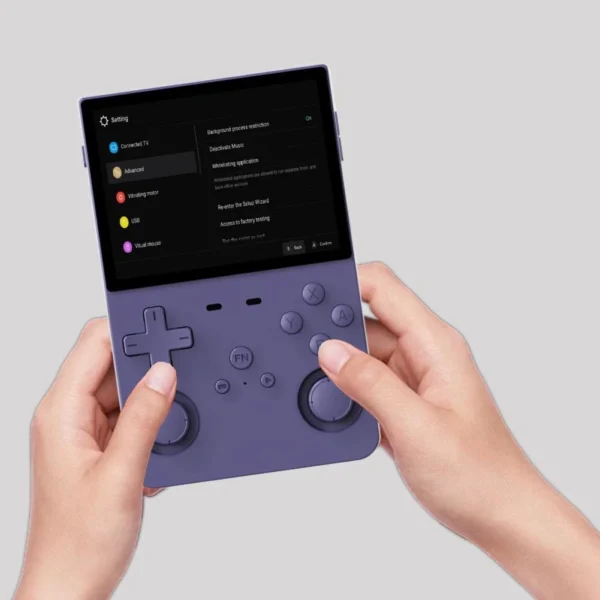 Console de jeu portable BOYHOM Trimui Smart Pro S TG5050 - Idéale pour N64/PSP, processeur octa-core 2,0 GHz, écran IPS 4,96 pouces, batterie 5000 mAh