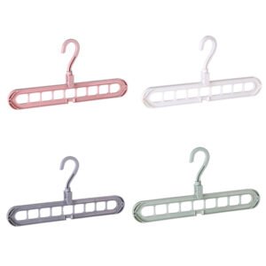 Cintre pliable multifonction a 9 trous