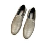 Stefano Ricci Croco Elite- Mocassins Premium Homme a Finition Crocodile & Semelle Confort Haute Resilience