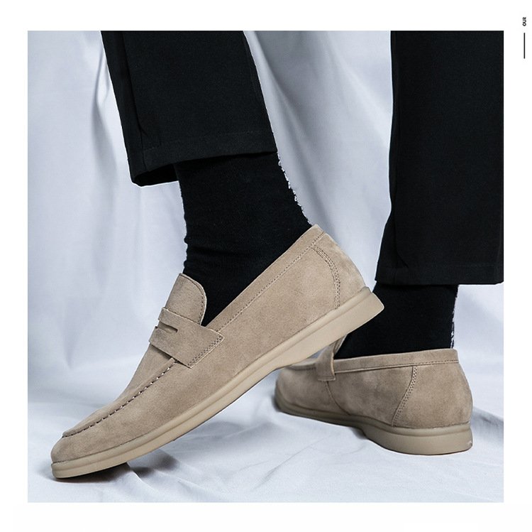 Urban Suede Prestige- Mocassins Homme Slip-On en Daim Premium, Elegance Minimaliste & Confort Leger Antiderapant – Image 4