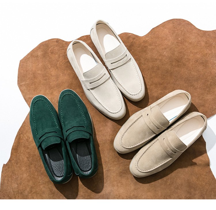 Urban Suede Prestige- Mocassins Homme Slip-On en Daim Premium, Elegance Minimaliste & Confort Leger Antiderapant – Image 7