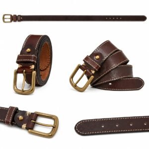 Ceinture Héritage Cuir Vintage Homme
