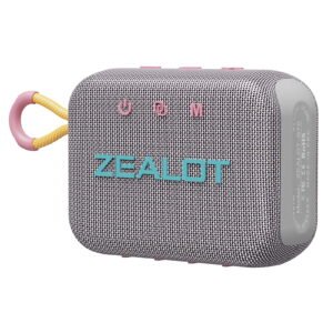 Zealot S75 Beach Speaker IPX6 Waterproof & Sandproof Portable Bluetooth 5.2 Speaker, 3000mah, 16W, 8H Playtime, Black