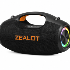 ZEALOT S86 Enceinte Bluetooth Portable Sans Fil 80W RGB Super Bass TWS – Batterie 16000mAh
