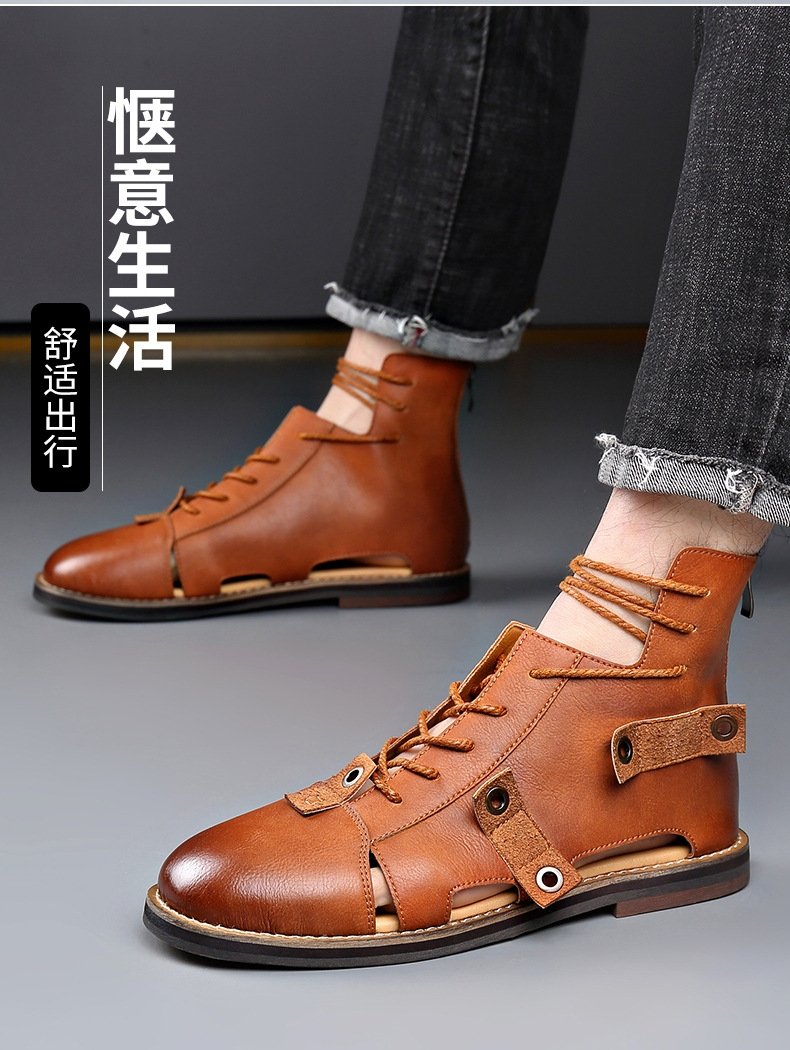 Sandales Montantes Urban Gladiator Homme – Image 3