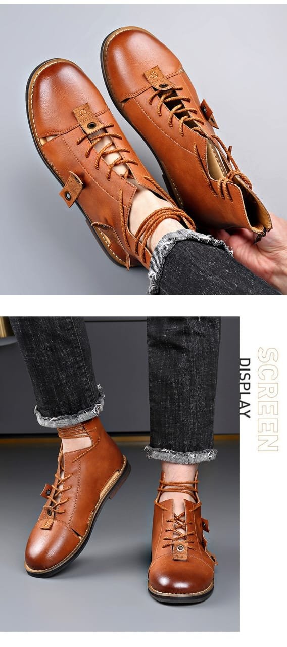 Sandales Montantes Urban Gladiator Homme – Image 7