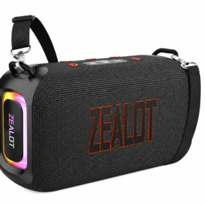 ZEALOT Haut-Parleur Bluetooth, (60 Watts crête) Haut-Parleur Portable avec Son Puissant, Enceinte Bluetooth sans Fil pour extérieur, étanchéité IPX6, 8000Mah
