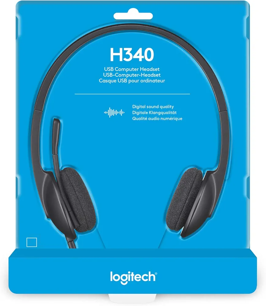 Logitech H340 Casque Filaire USB avec Micro Anti-Parasites – Image 7