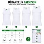 Debardeur Yarrison 100% Cotton Premier Choix