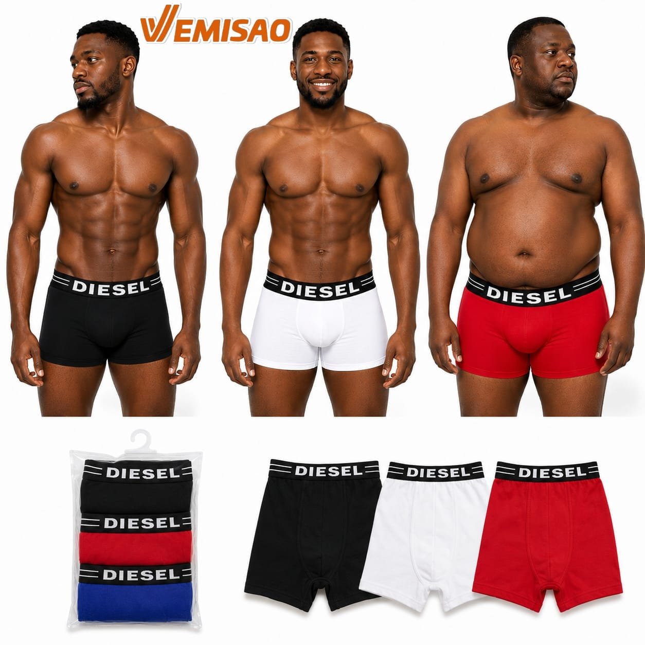 Caleçon Boxer Homme Diesel – Image 6