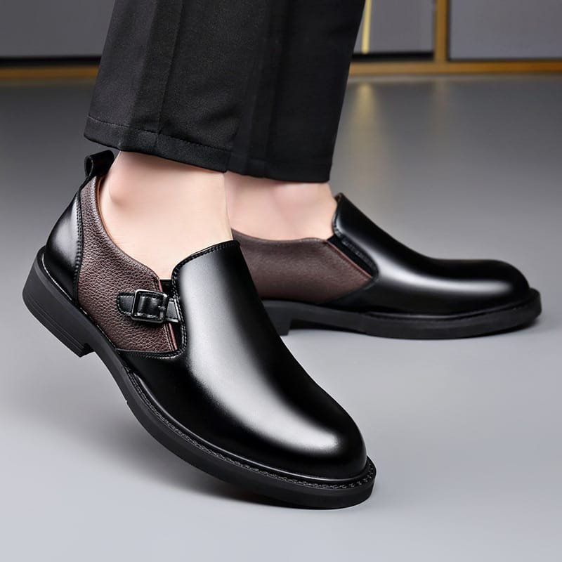 Chaussure Homme Rivano Executive – Marron & Noir – Image 4