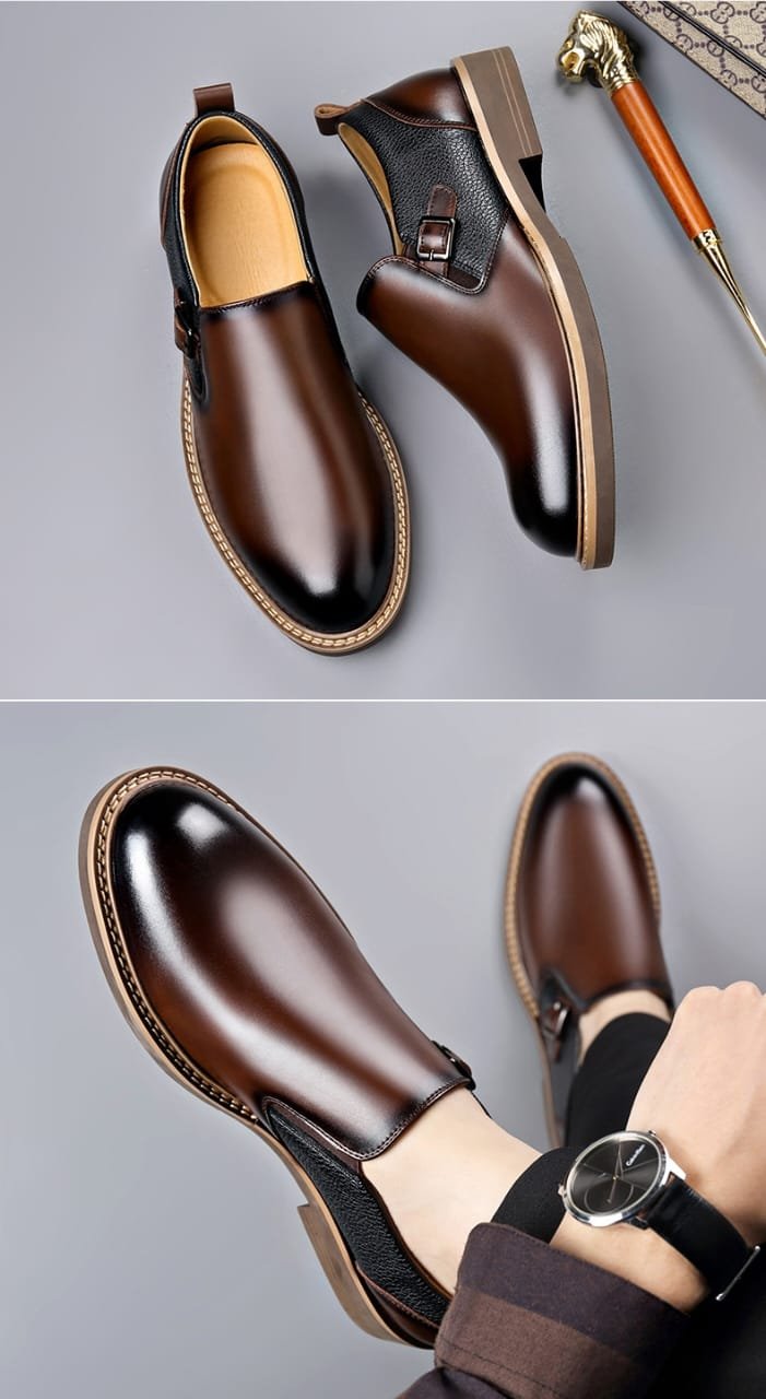 Chaussure Homme Rivano Executive – Marron & Noir – Image 5