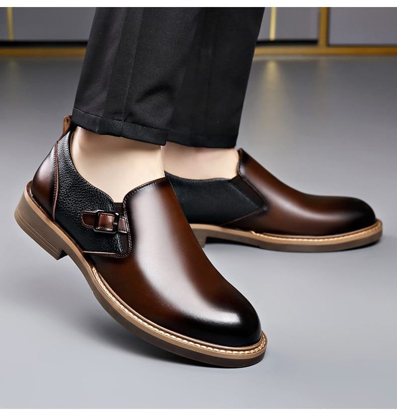 Chaussure Homme Rivano Executive – Marron & Noir – Image 9