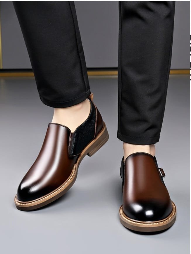 Chaussure Homme Rivano Executive – Marron & Noir – Image 10