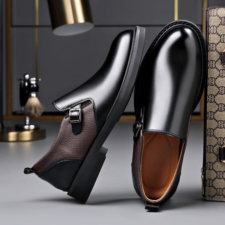 Chaussure Homme Rivano Executive – Marron & Noir – Image 11