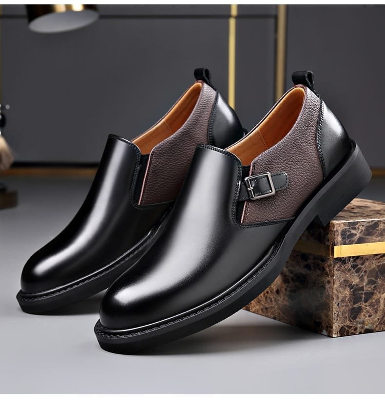 Chaussure Homme Rivano Executive – Marron & Noir – Image 12