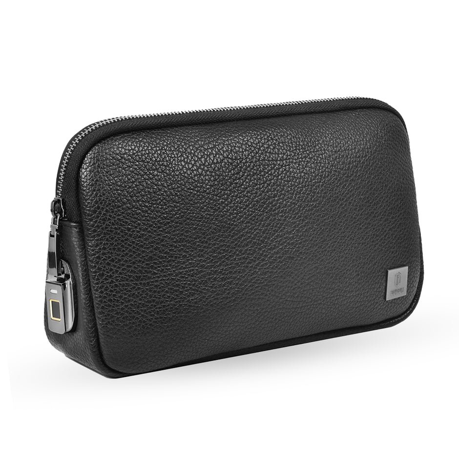 Alpha Fingerprint Lock Clutch Bag